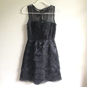 Marc Jacobs Black Tiered Dress Runway